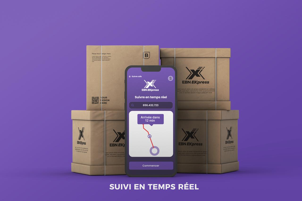 Application EBN Express - Suivi en temps réel